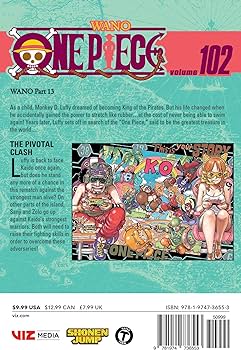 Amazon.com: One Piece, Vol. 102: 9781974736553: Oda, Eiichiro: Books
