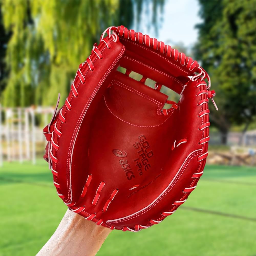 Amazon | asics(アシックス) 野球 硬式用キャッチャーミット GOLDSTAGE