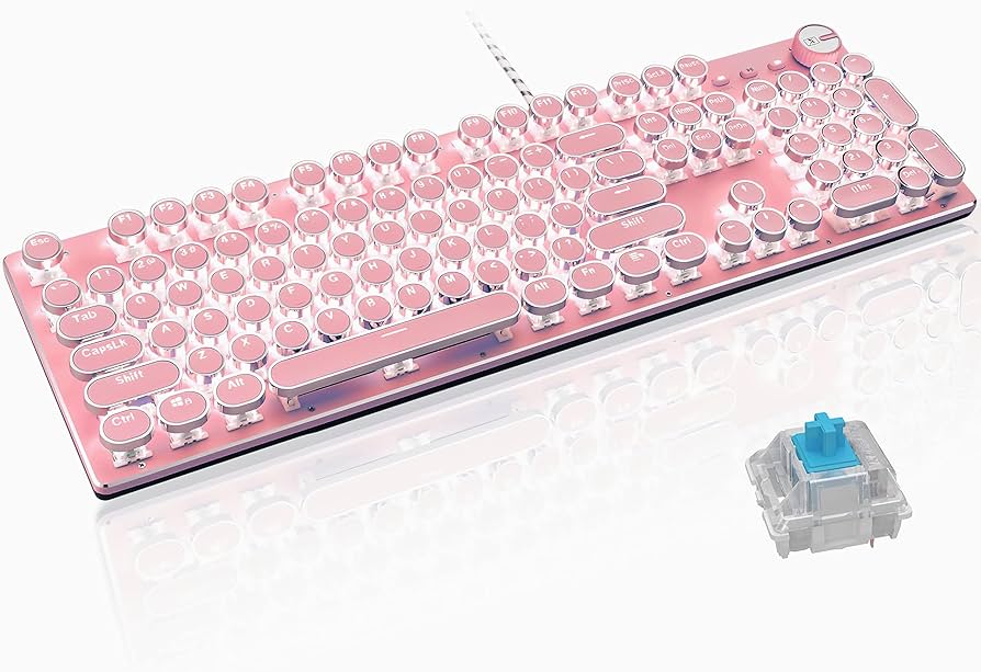 Amazon | Basaltech (バサルテック) ピンク メカニカル ゲーム用