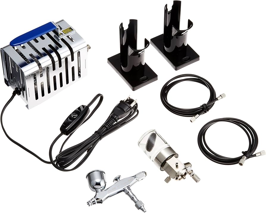 Amazon.co.jp: Mr.リニアコンプレッサー プチコン/エアブラシセット