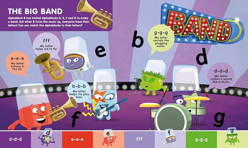 Amazon | Alphablocks A-Z: A Lift-the-Flap Book (Numberblocks Lift