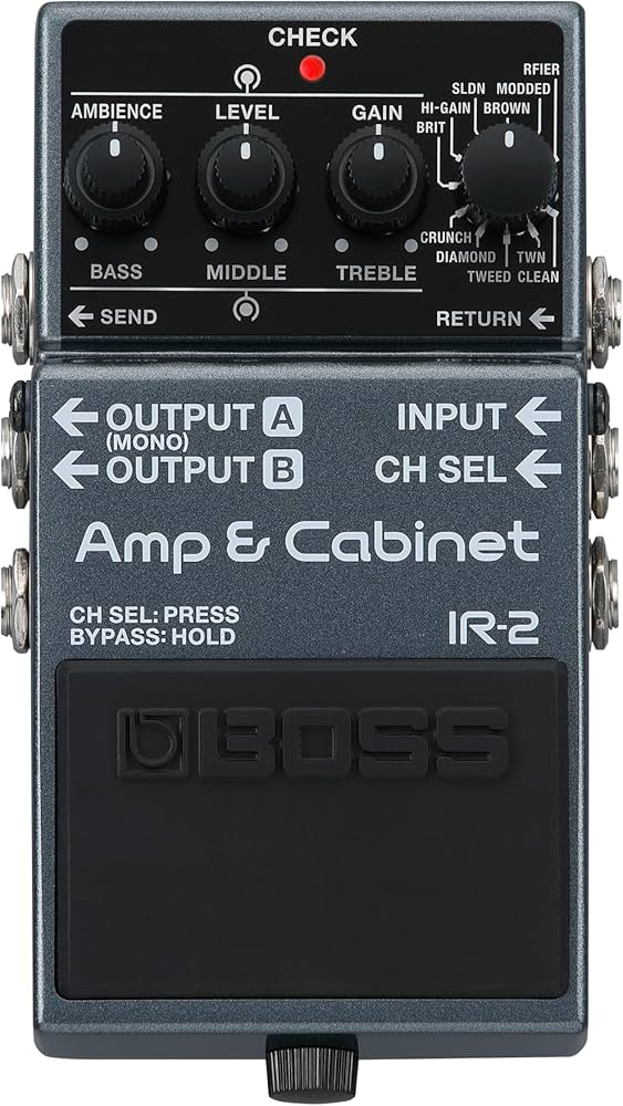 BOSS IR-2 Amp & Cabinet | Premium Amp Emulator & Cabinet IR Loader