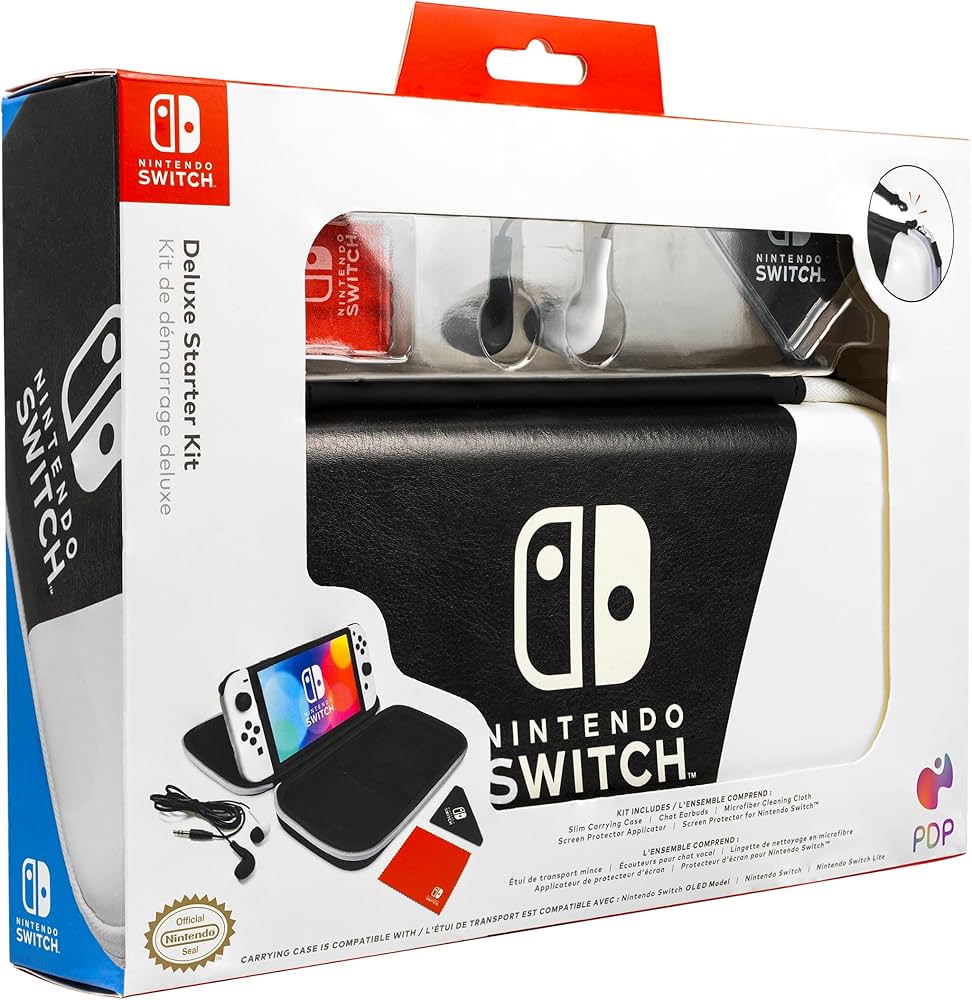 Amazon.com: PDP Gaming Deluxe Starter Kit for Nintendo Switch