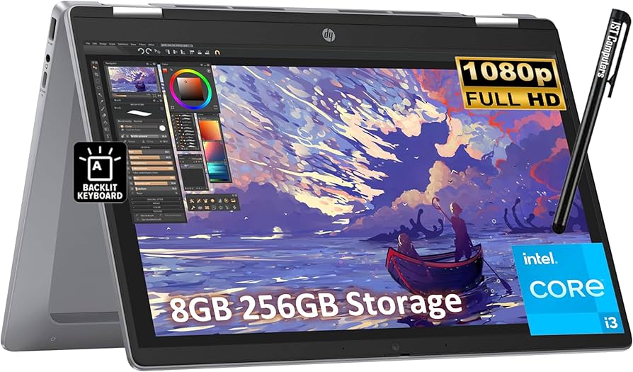 Amazon.com: HP Chromebook Plus x360 14 2 in 1 laptop (14