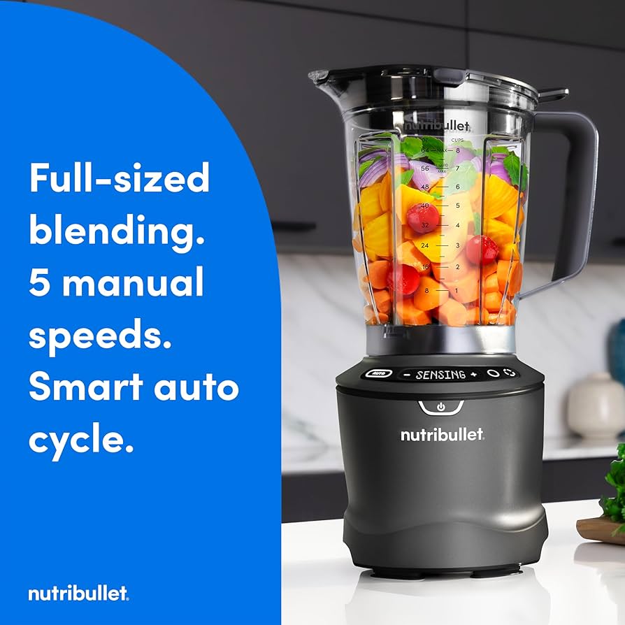 Amazon.com: nutribullet SmartSense 5-speed, full-size blender