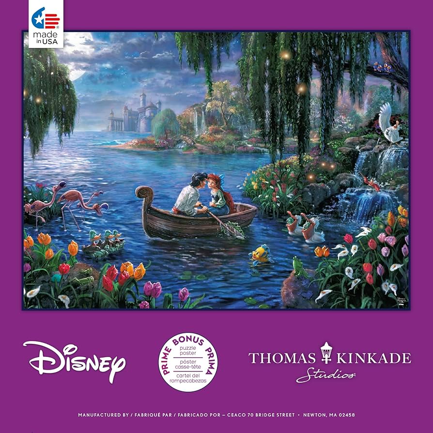 パズル アリエル リトルマーメイド 2000ピース thomas kinkade パズル