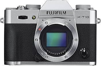 Amazon.com : Fujifilm X-T10 Body Silver Mirrorless Camera