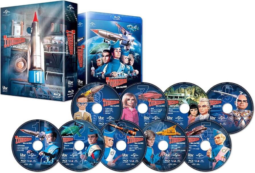 Amazon.co.jp: サンダーバード Blu-ray BOX : アラン・パティロ: DVD