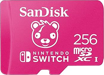 SanDisk 256GB microSDXC Card Licensed for Nintendo Switch