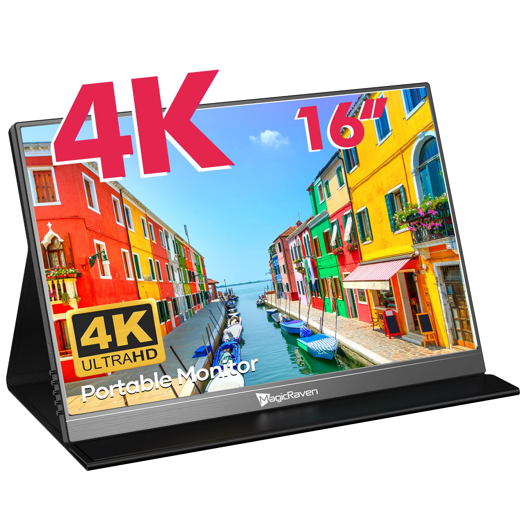 Amazon.com: MAGICRAVEN 4K Portable Monitor, 16