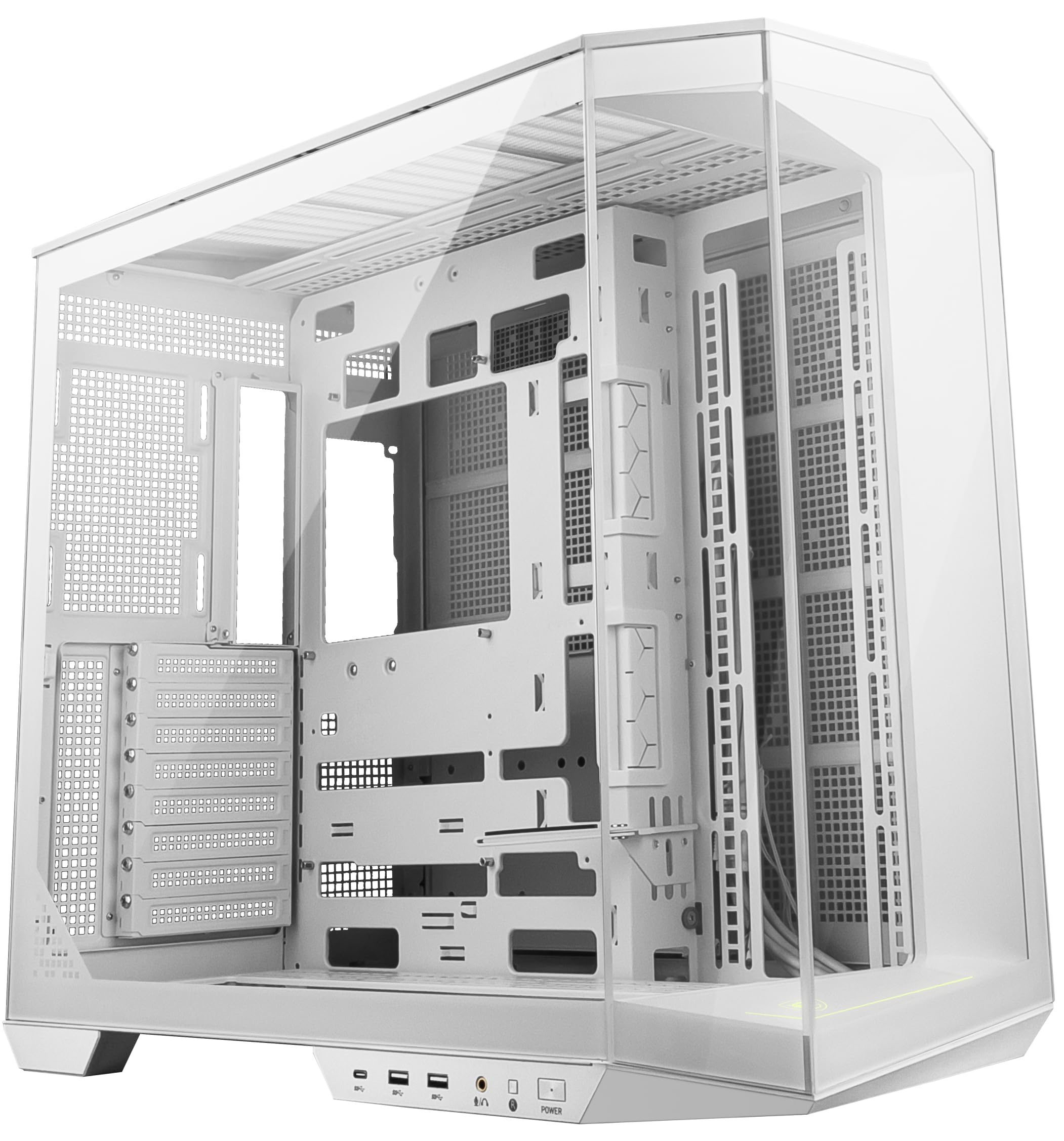 Amazon.com: msi MAG PANO 100L PZ White - Premium Mid-Tower Gaming