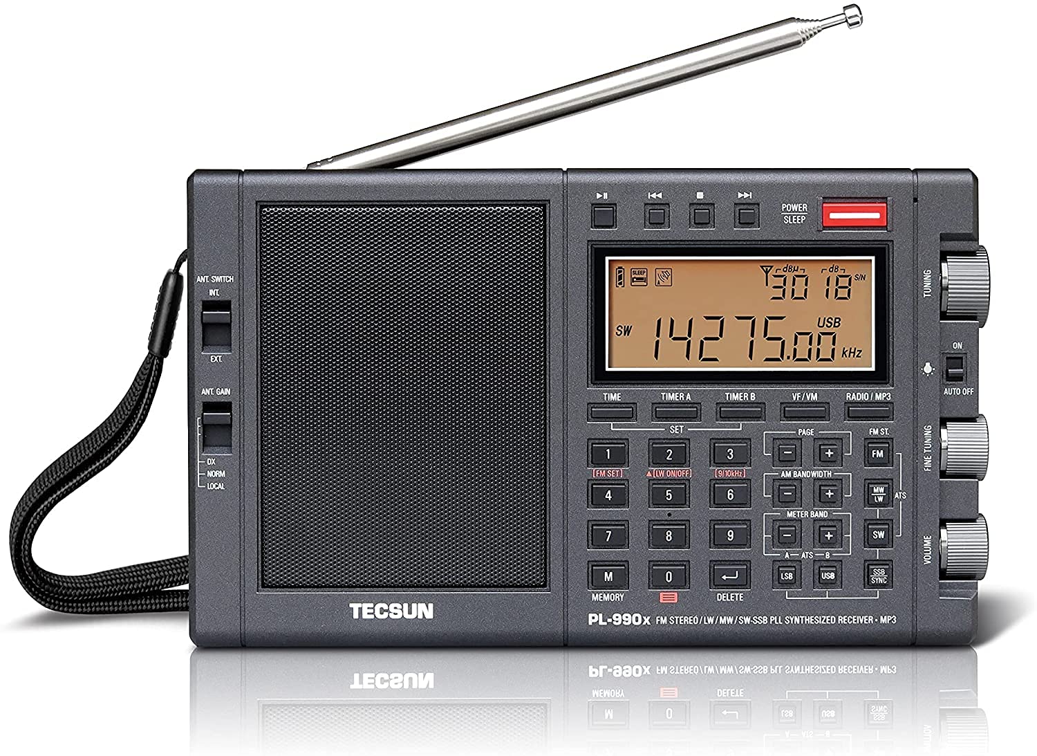 Amazon.co.jp: TECSUN 日本正規代理店 PL-990x (PL-990) BCL 短波