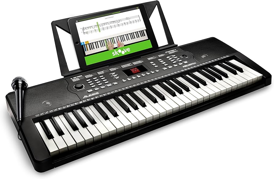 Amazon.co.jp: Alesis キーボード ピアノ 54鍵盤 初心者向け 電子