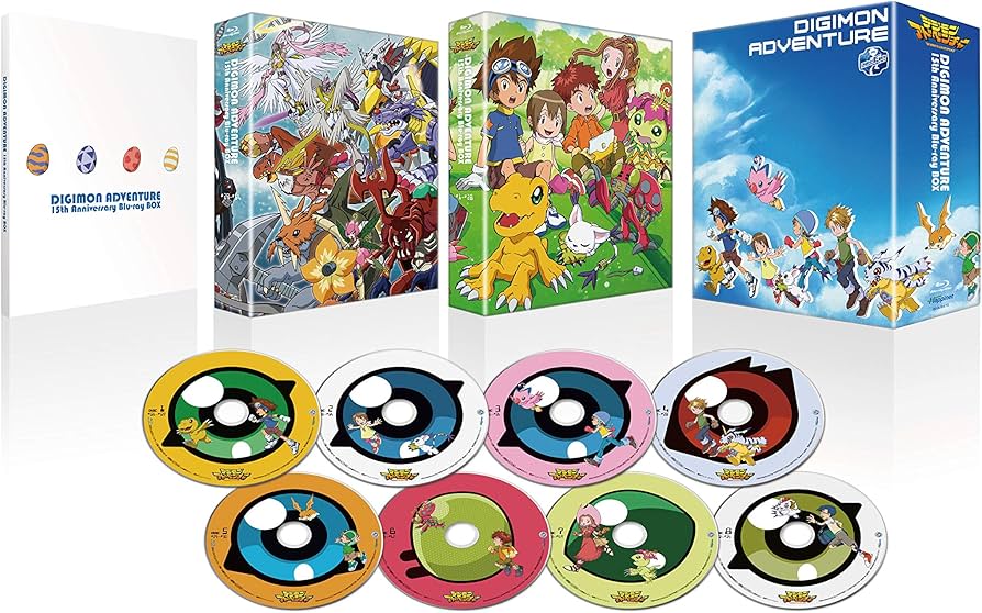 Amazon.com: Digimon Adventure 15th Anniversary Blu-ray BOX