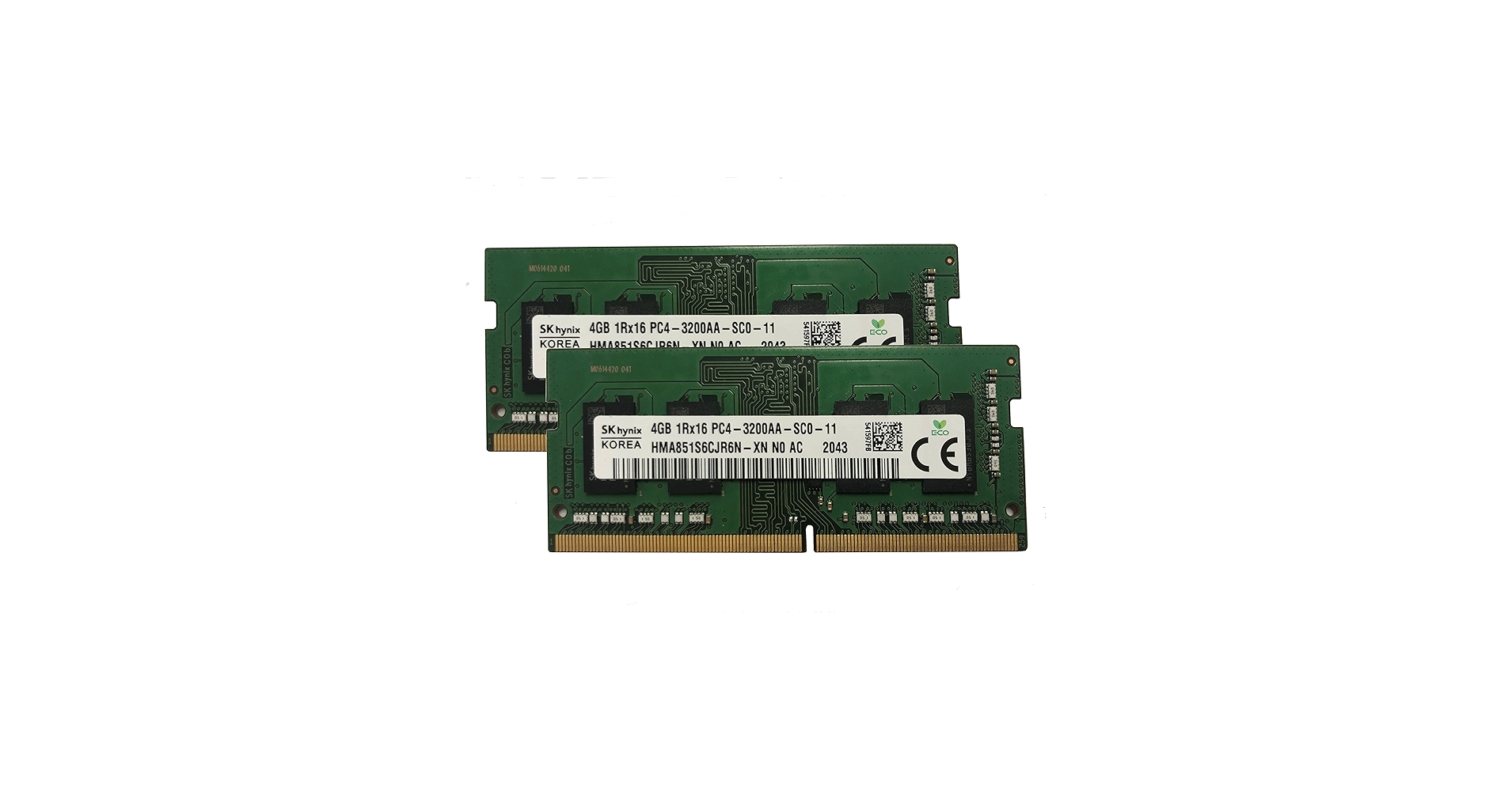 SK Hynix 8GB KIT(2 x 4GB) DDR4 3200MHz PC4-25600 1.2V 1R x 16