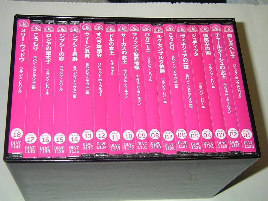 Amazon.co.jp: ユニテル・オペレッタシリーズBOX [DVD] : アンナ