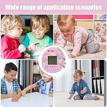 Amazon | Falbiro ミニデジタル仮想おもちゃ、キーチェーン付き電子