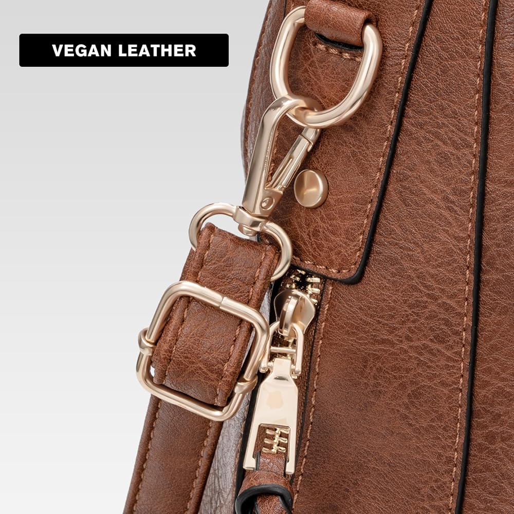 ミナペルホネン Lulu large brownハンドバッグMB601-131 ㉝ミナ