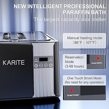 Amazon.com : KARITE Paraffin Wax Machine for Hands and Feet