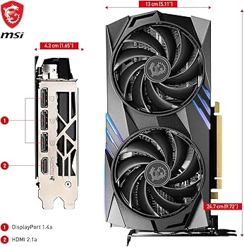 Amazon.com: MSI GeForce RTX 4060 Ti Gaming X 8G Graphics Card