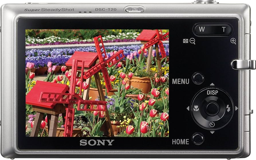 Amazon.com : Sony Cybershot DSC-T20 8.1MP Digital Camera with 3x