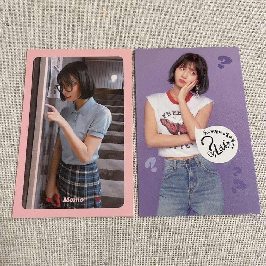 Amazon.co.jp: TWICE モモ トレカ What Is Love? : おもちゃ