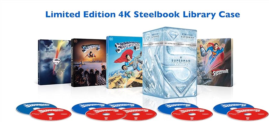 Amazon.com: Superman 5-Film Collection - Amazon Exclusive (4K