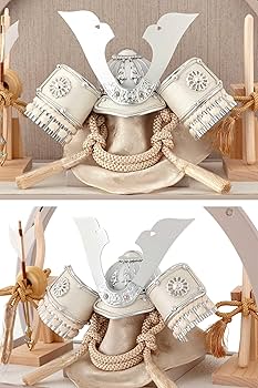 Amazon | 人形屋ホンポ 2026年製 五月人形 コンパクト 兜ケース飾り 兜