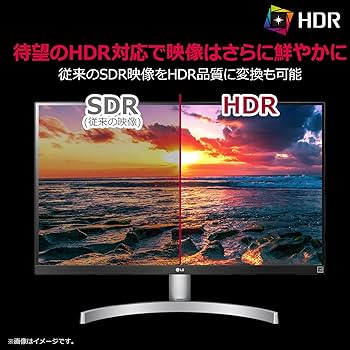 Amazon.co.jp: LG モニター ディスプレイ 27UK650-W 27インチ/4K/HDR10