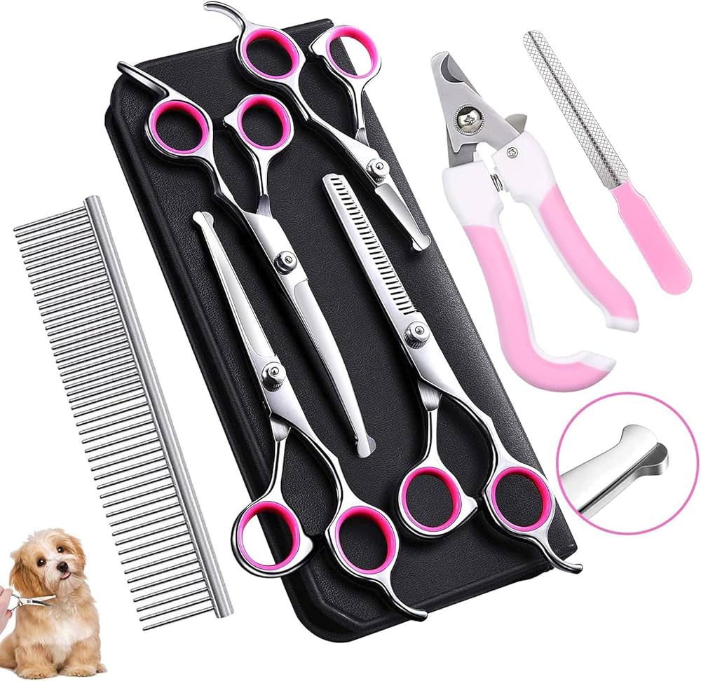 Amazon.co.jp: トリミング ハサミ 犬 ステンレス トリミングシザー