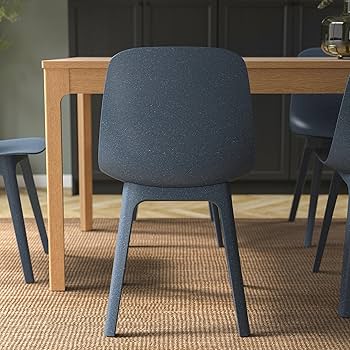 Amazon｜IKEA ODGER チェア ブルー｜ダイニングチェア オンライン通販