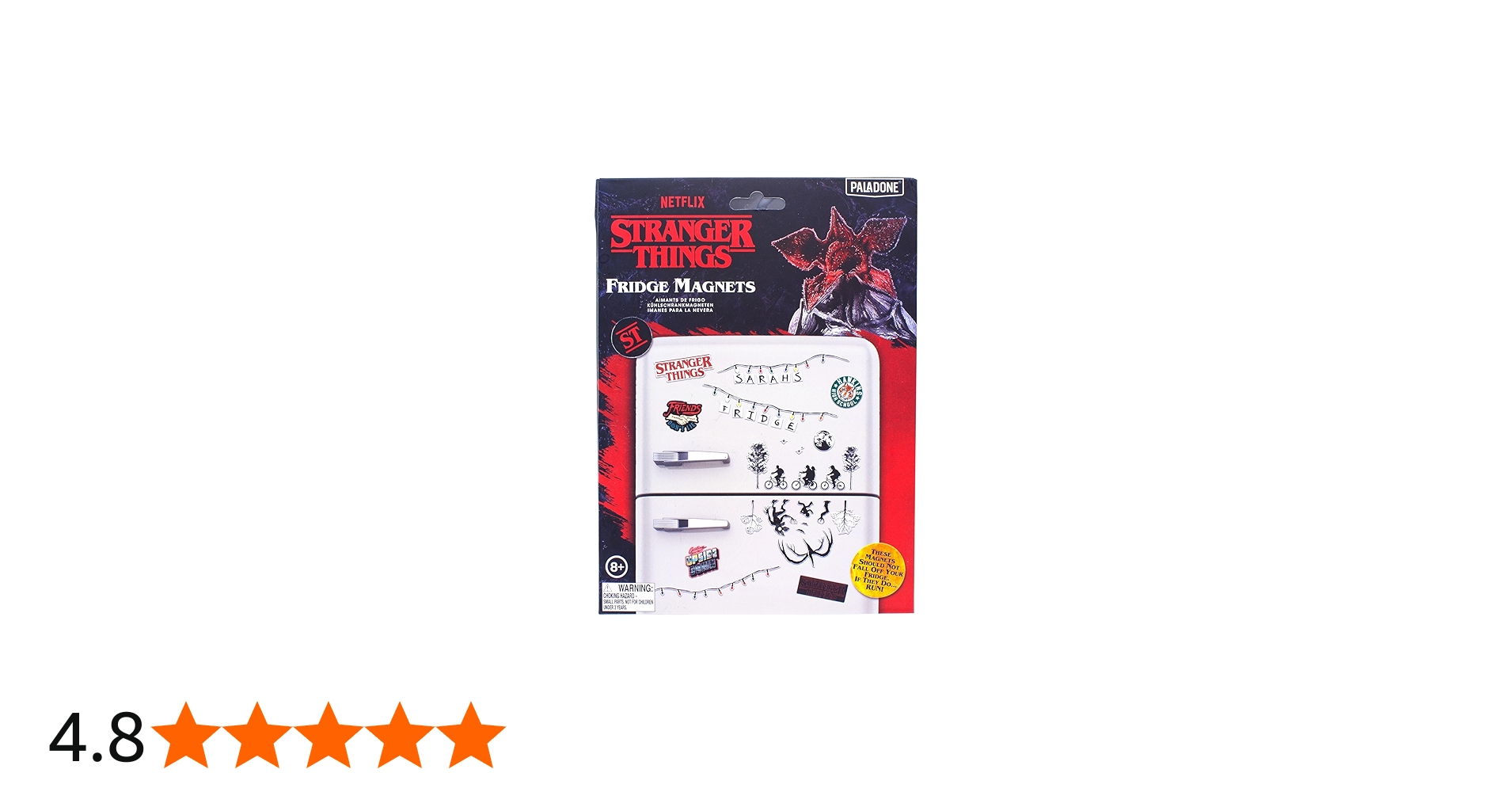 Amazon.co.jp: Paladone Stranger Things 冷蔵庫マグネット、136個