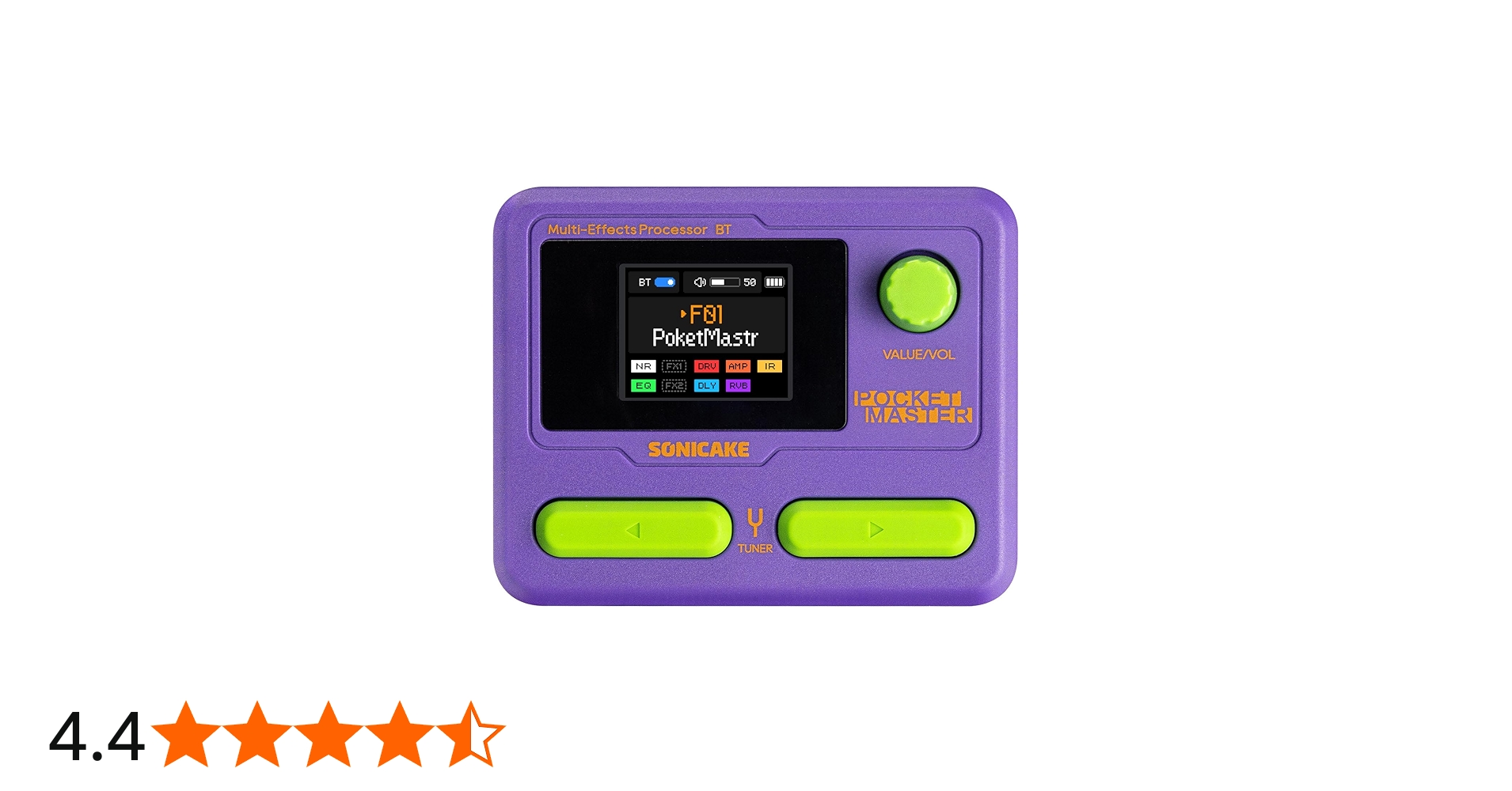 Amazon | SONICAKE ポケットマスターポータブルマルチエフェクトペダル