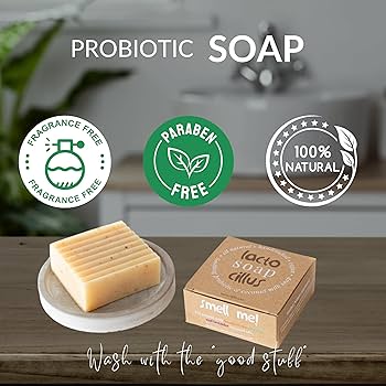 Amazon.com : Elemental Wellness, Lactosoapcillus Probiotic Soap