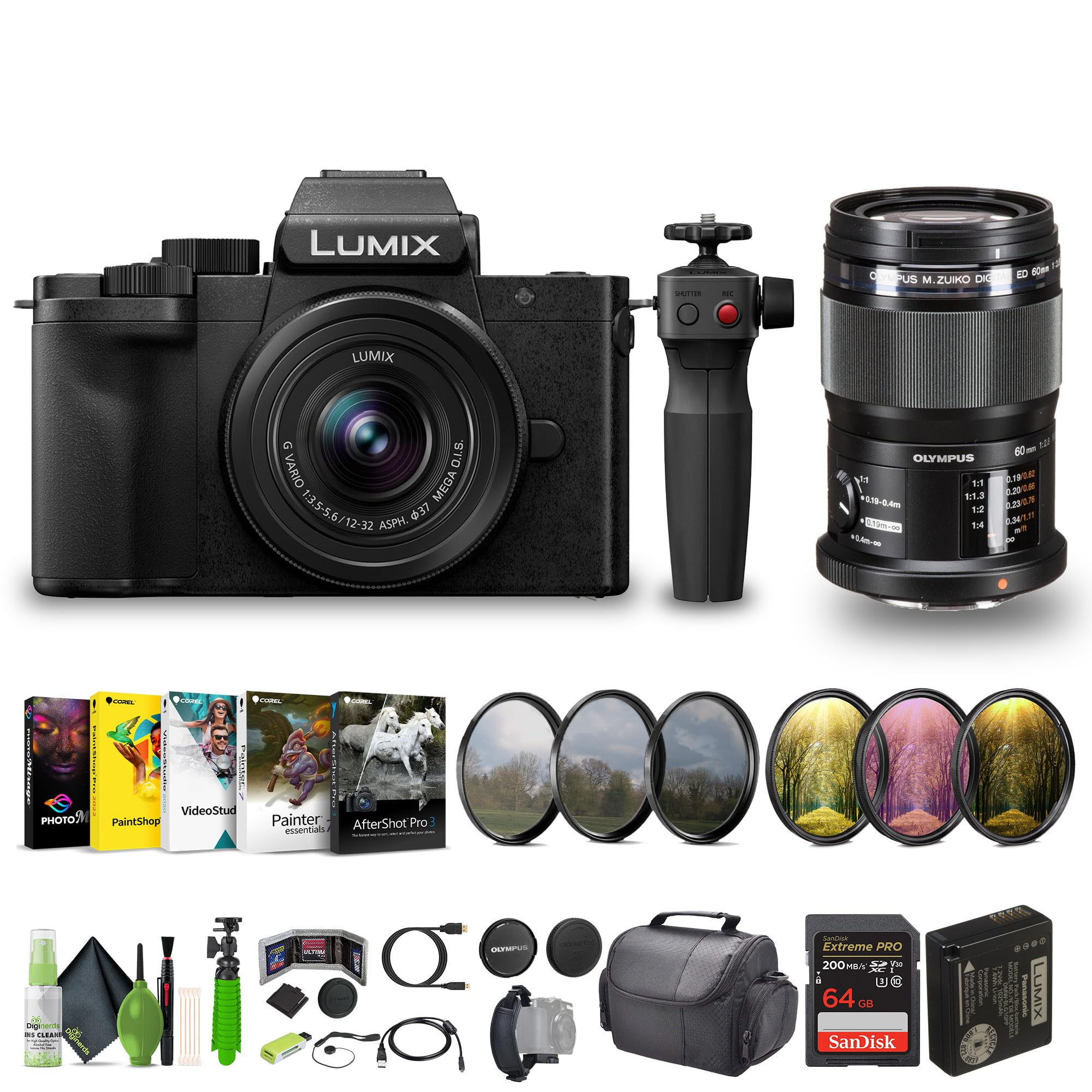 Amazon.com : Panasonic Lumix G100D 4K Mirrorless Vlogging Camera