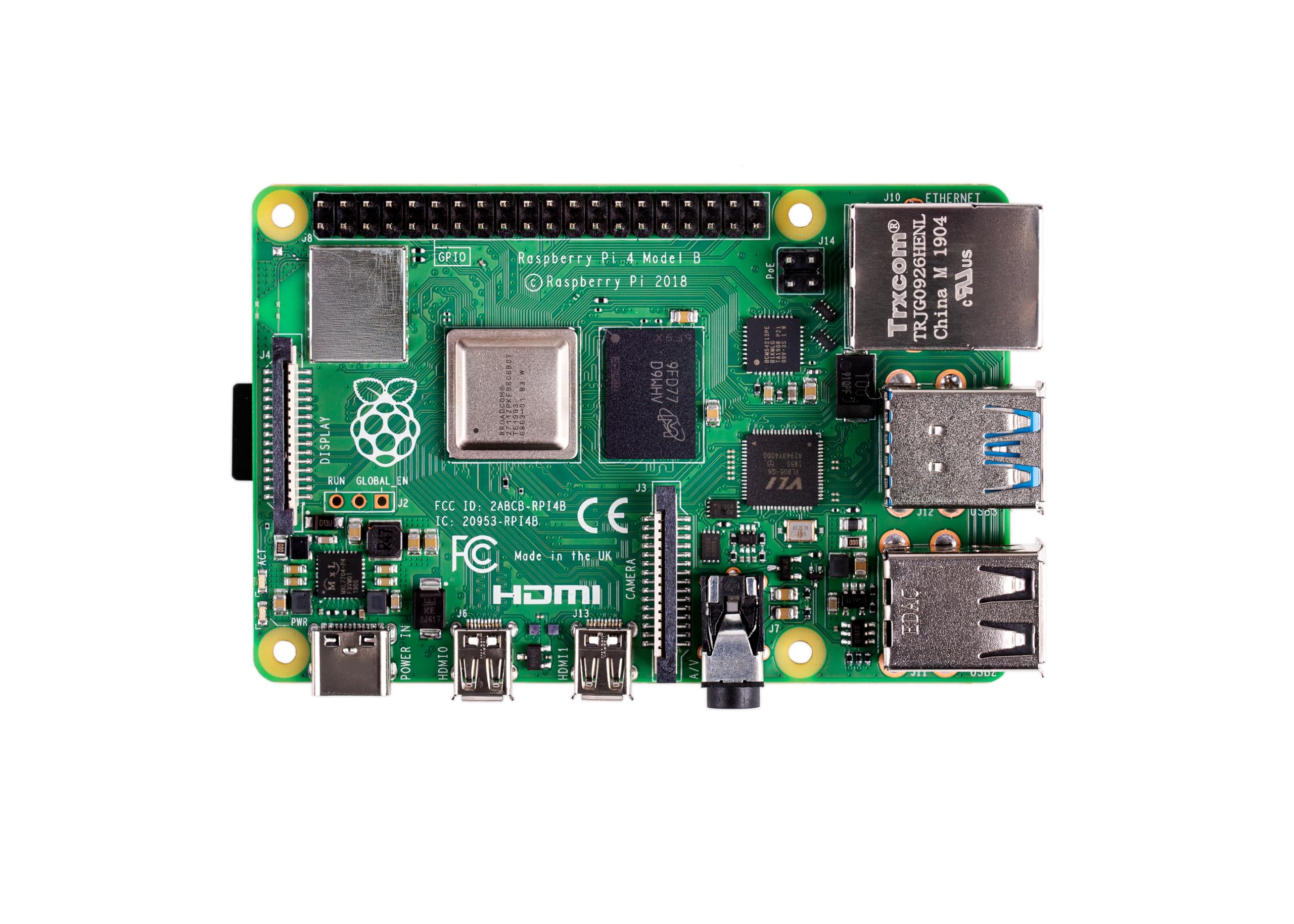 Amazon.com: Raspberry Pi 4 Model B (4GB) : Electronics