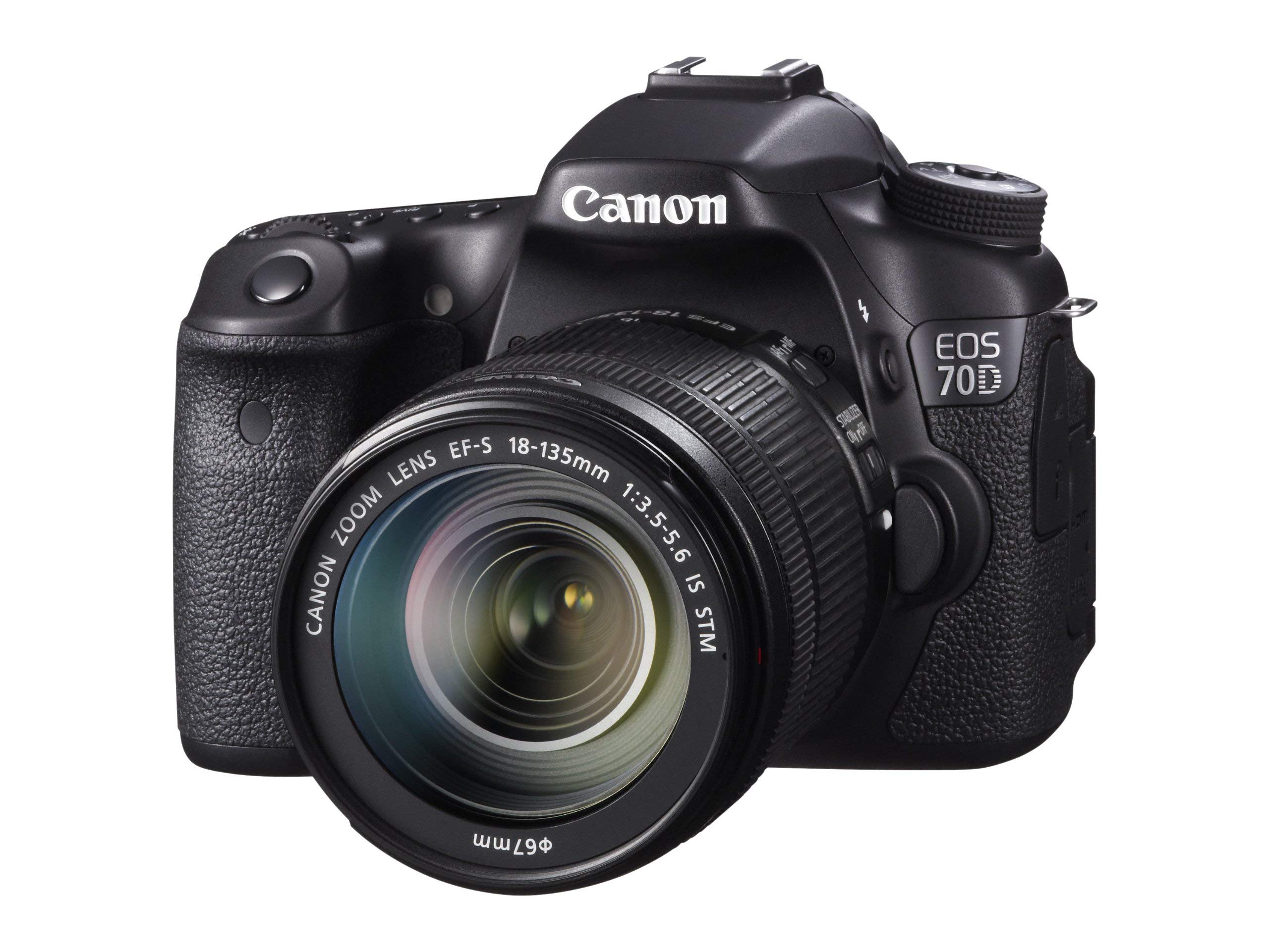 Amazon.com : Canon EOS 70D Digital SLR Camera with 18-135mm STM