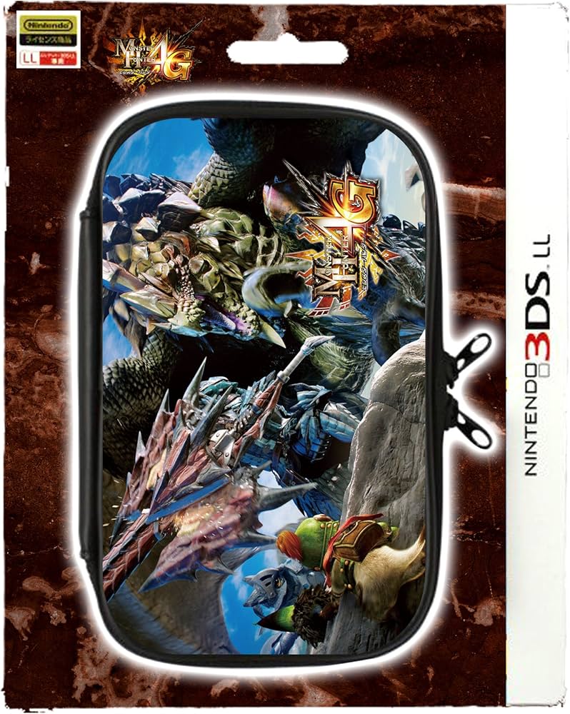 Amazon | モンスターハンター4G ポーチ for ニンテンドー3DS LL
