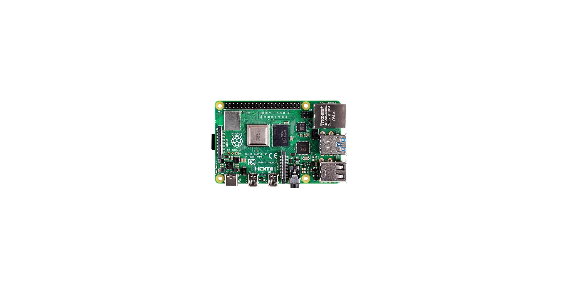 Amazon.com: Raspberry Pi 4 Model B (4GB) : Electronics