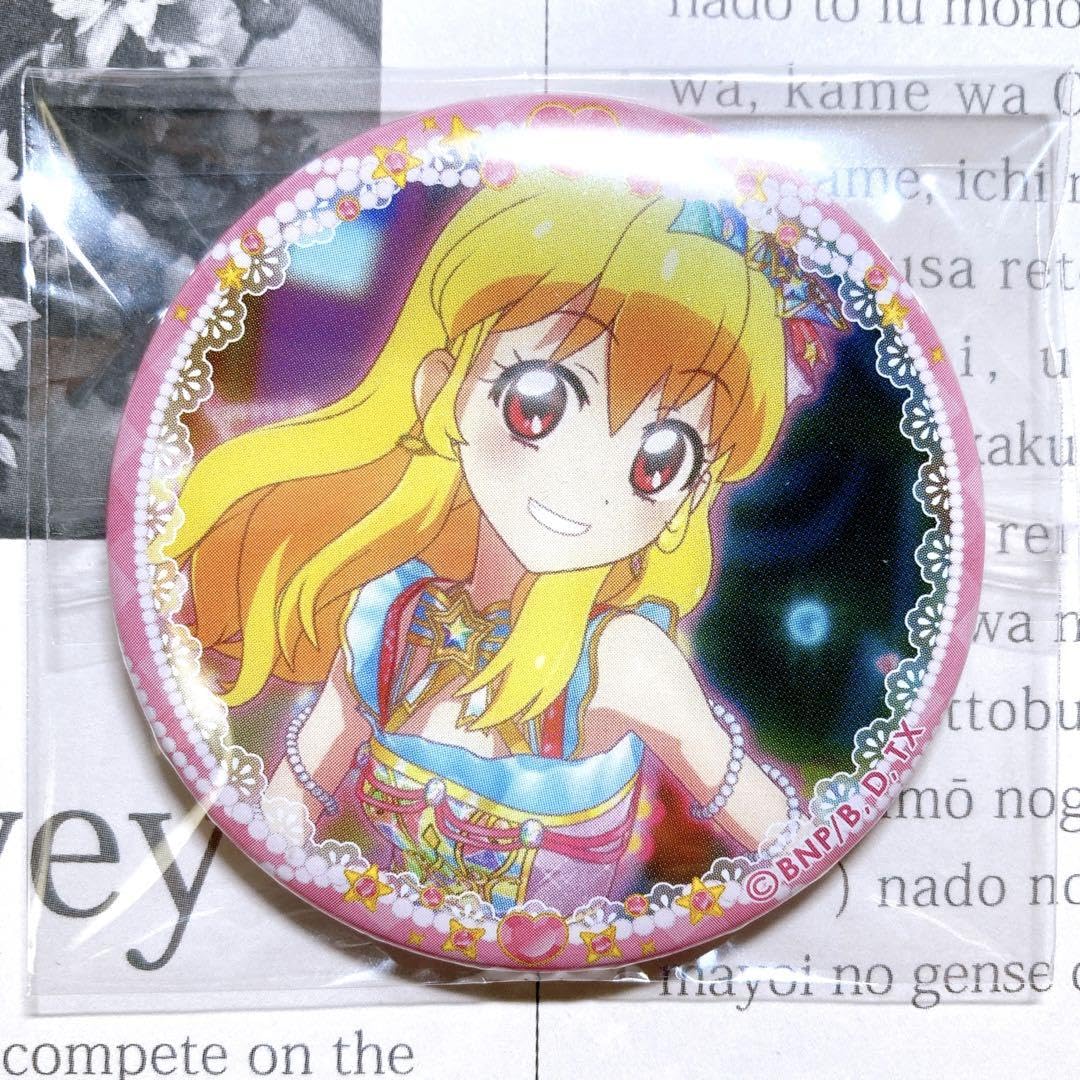 アイカツ 5th グリッター 缶バッジ いちご アイカツ!シリーズ 5th