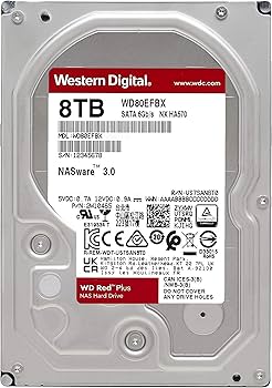 Amazon | ウエスタンデジタル WD80EFBX ［WD Red Plus（8TB 3.5インチ
