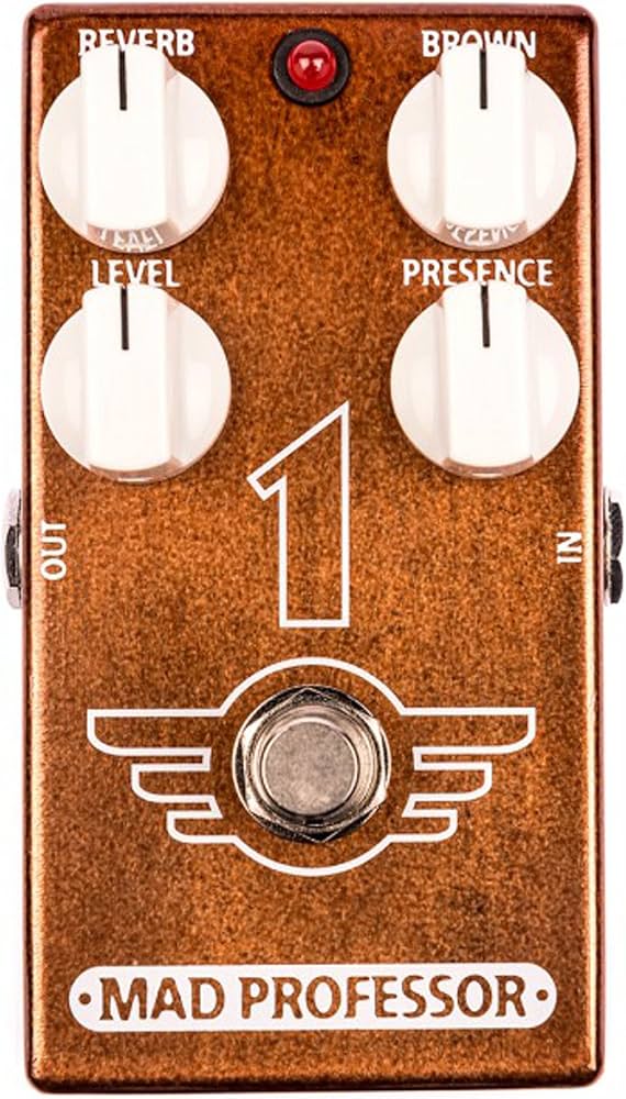 Amazon.com: Mad Professor 1 Brown Sound Overdrive Effects Pedal