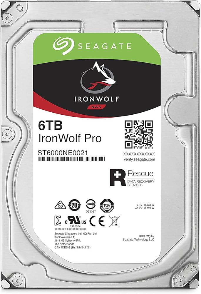 Amazon.com: Seagate IronWolf Pro 6 TB NAS RAID Internal Hard Drive