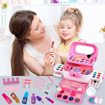 Amazon | 女の子用メイクアップセット、子供用メイクアップセット | 26