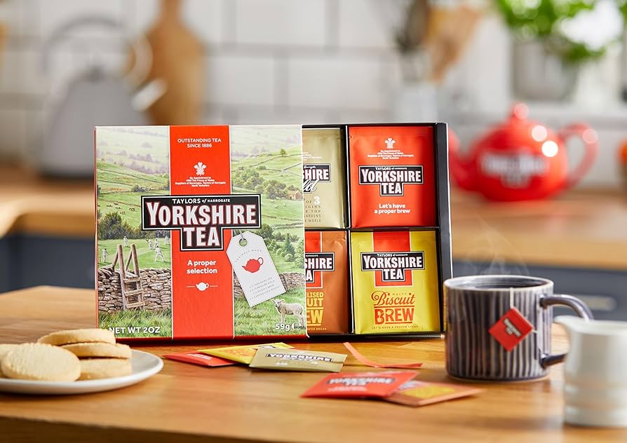 Amazon.com : Yorkshire Tea Assorted Teas Sampler, Variety Gift Box