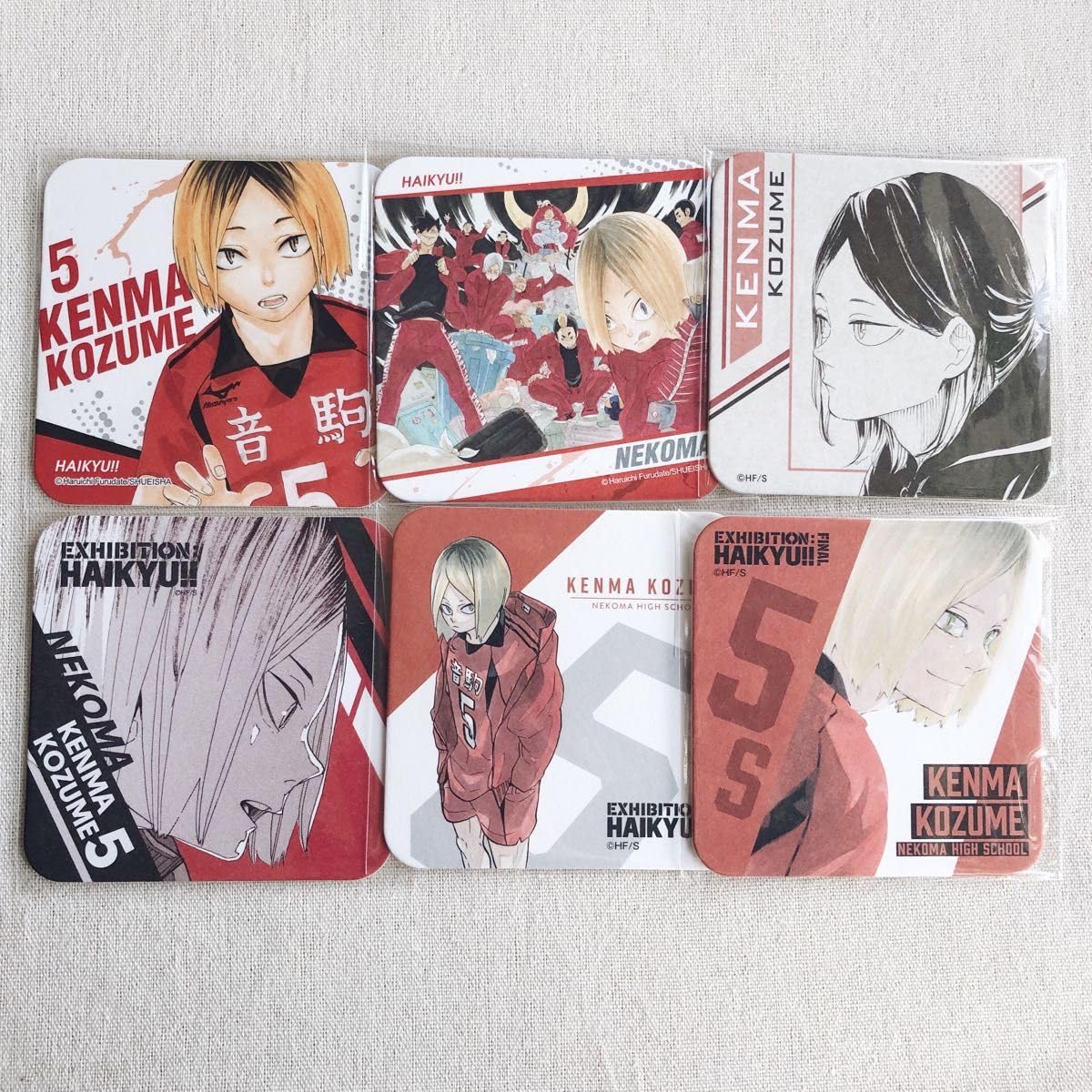 ハイキュー原画展 トランプ 孤爪研磨 音駒高校 まとめ売り 【公式通販】