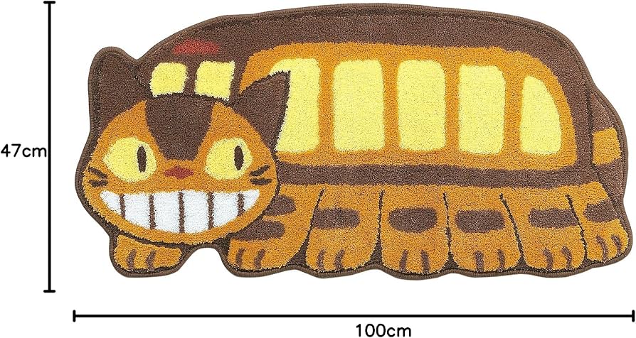 Amazon.co.jp: ネコバス 47×100cm となりのトトロ 停車 アクセント