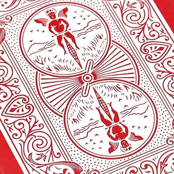 Amazon.com: Bicycle Red Reverse Deck by Magic Makers : Toys & Games
