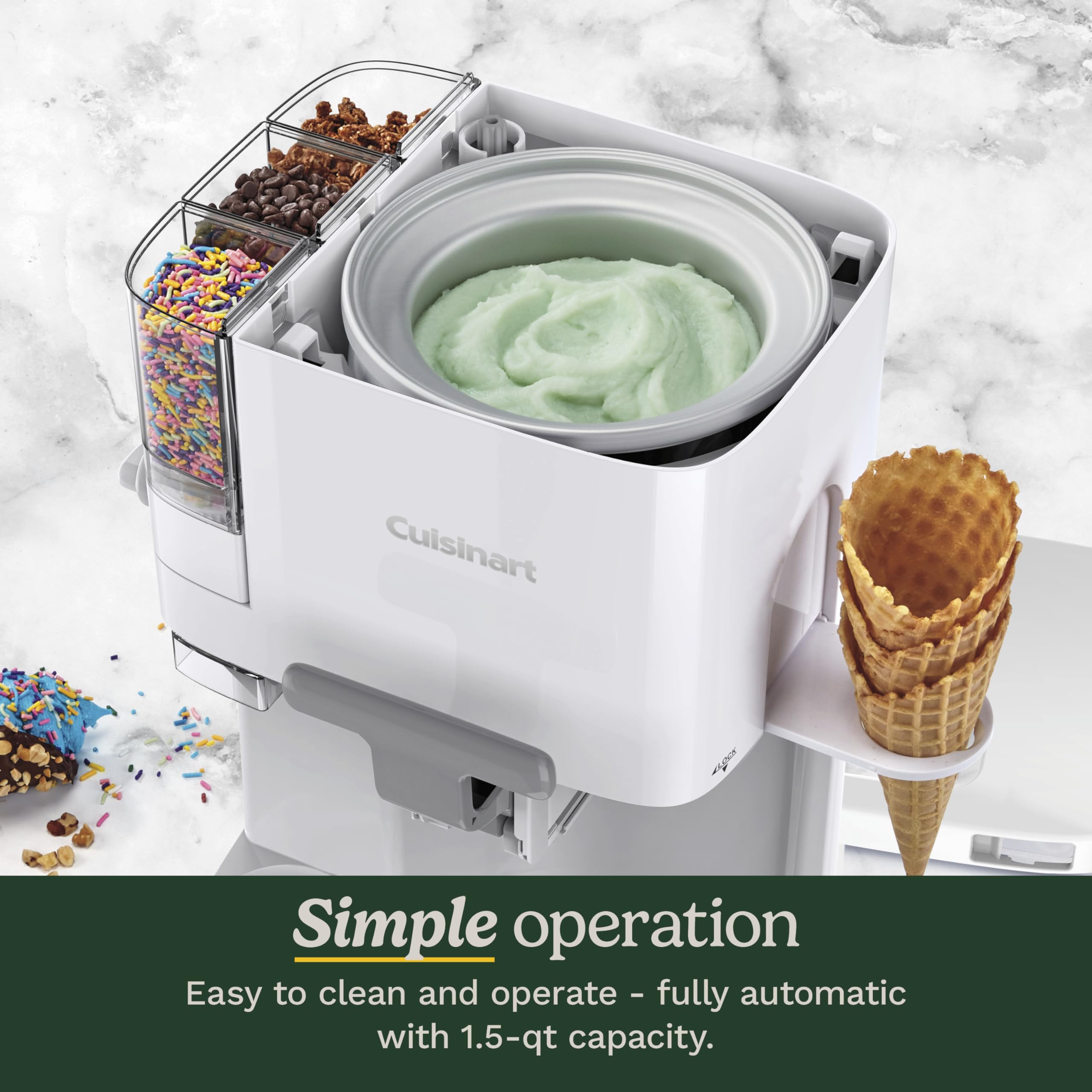 Amazon | Cuisinart ソフトサーブアイスクリームメーカー | Cuisinart
