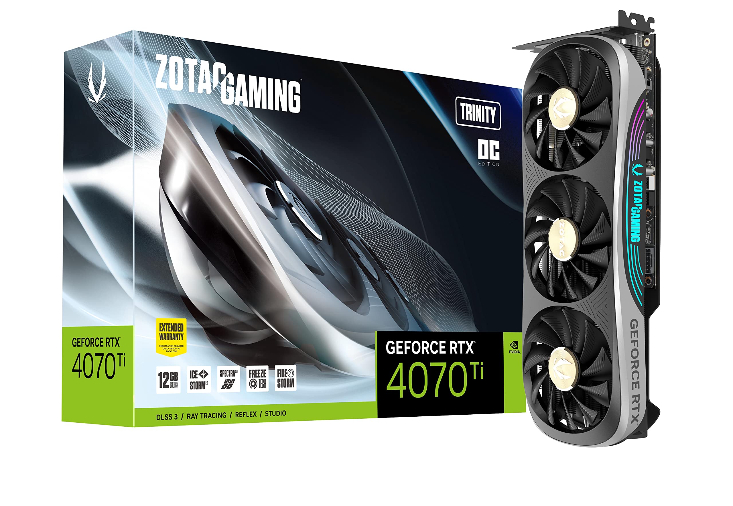 Amazon | ZOTAC (ゾタック) Gaming GeForce RTX 4070 Ti Trinity OC